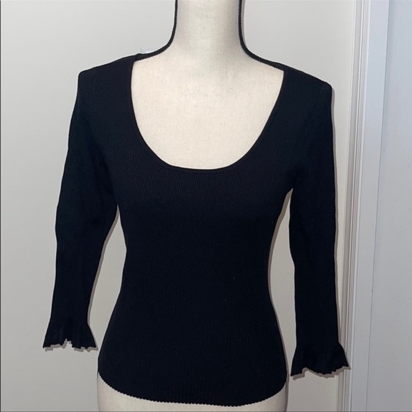 The Limited Black Round Neck Sweater - Picture 2 of 14